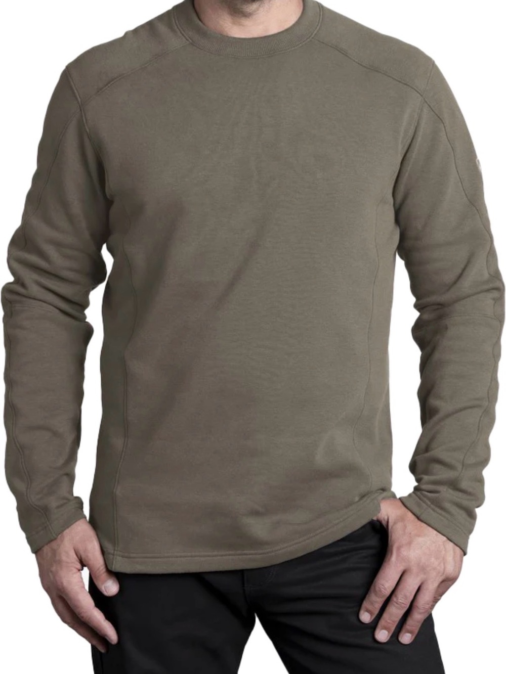 Kuhl Spekter Crew Sweatshirt Crewneck Pullover Gorpcore Beige Outdoors Men’s L
